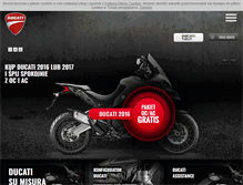 Tablet Screenshot of ducatipolska.pl